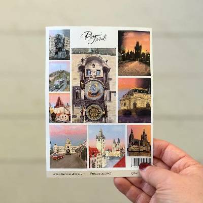 Be Nice samolepky Prague Secrets