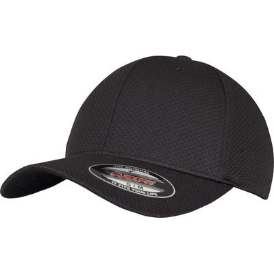 Flexfit 6584 3D Hexagon žerzejová 6 panelová COT55658400212 black Černá