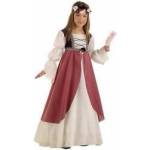 Limit Costumes Маскировъчен костюм за деца Limit Costumes Clarisa Средновековна дама 2 Части Размер Размер - 3-5 години