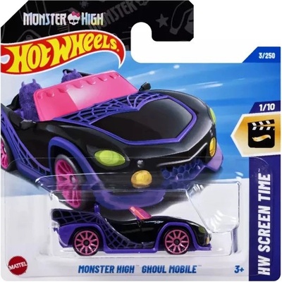 Mattel Hot Wheels: Monster High - Чудовищна количка Ghoul Mobile (HYX62)