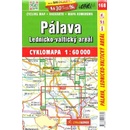 Mapy a průvodci Pálava Lednicko-Valtický areál mapa 1:60 000 č. 168