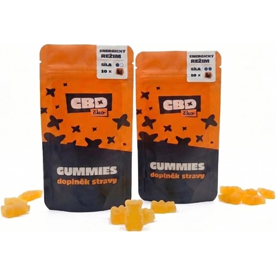 CBDčko Degustační sada CBG Gummies 2x 10 ks