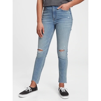 GAP dievčenské džínsy sky high rise skinny ankle 679615-00