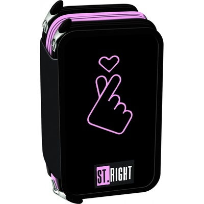 St. Majewski Ученически несесер с пособия St. Majewski - St. Right, K-Pop (STR1324)