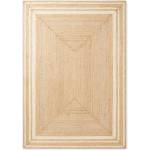 Hanse Home Кремав/в естествен цвят двустранен/ръчно изработен ютен килим 80x150 cm Looma - Hanse Home (106301- 80x150)