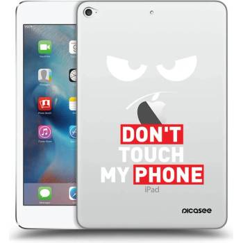 Picasee silikónový prehľadný obal Apple iPad mini 4 Angry Eyes Transparent