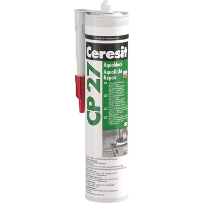 CERESIT CP27 Aquablock Repair šedá 300ml – Silikonová izolace