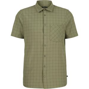 Heber Peak Мъжка риза с копчета Heber Peak WillowHe. Trekking Shirt S/S Shirt - Lucky Green / Black (033-3019-0111)