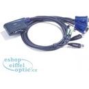 Aten CS-62US DataSwitch elektronický 2:1 (kláv.,VGA,myš,audio) USB