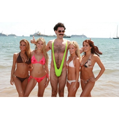 Borat Mankini plavky , zelené – Zboží Dáma