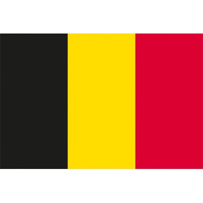 Státní vlajka Belgie tištěná venkovní Alerion