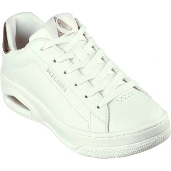 Skechers Дамски маратонки Skechers Courted Air Trainers Womens - Whte/ Rse Gld