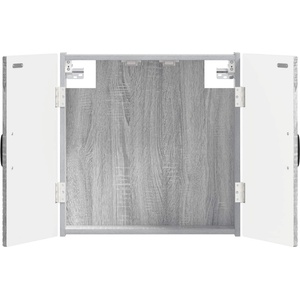 vidaXL Кабинет за дартборд HOORN Сив Сонома 52, 5 x 10, 5 x 53, 5 см (897331)