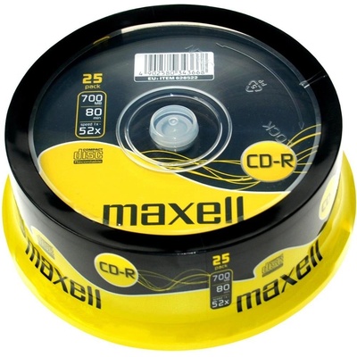 Maxell CD-R 700MB 52x, 10ks