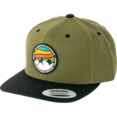 Meatfly шапка с козирка Flanker Snapback Red Mountain/Olive/Black Meatfly | Cherven | МЪЖЕ | ЕДИН РАЗМЕР