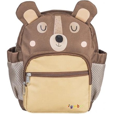 Раница, за малки деца, 3 отделения, "Gimboo", мече, кафява 2795001PL-18 (2795001PL-18)