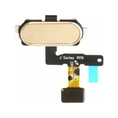 Samsung Galaxy J5 J530F (2017) - Tlačidlo Domov + Flex Kábel (Gold) - GH96-10801C Genuine Service Pack, Gold