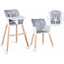 Lionelo dřevěná židle 2v1 KOEN