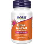 NOW Ultra A & D-3 | Vitamin A 25.000 & Vitamin D 1000 IU [100 Гел капсули]