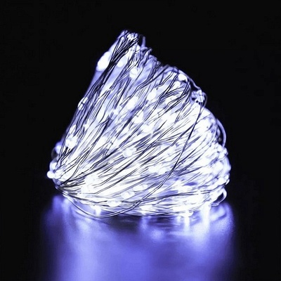 Светещ гирлянд Роса́ 500 led 50 м. , студено бяло К27