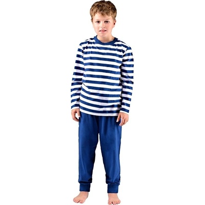 Gina detské pyžamko 69005P modrá bílá