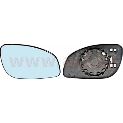 Sklo, vonkajšie zrkadlo VAN WEZEL 3768832