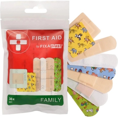 FIXAplast FIRST AID Family náplast mix 36 ks