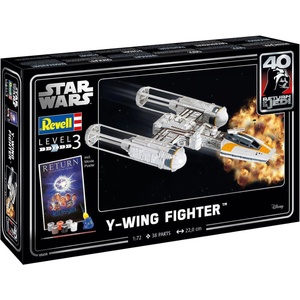 Revell Сглобяем модел Revell Star Wars Y-Wing Fighter, 38 части