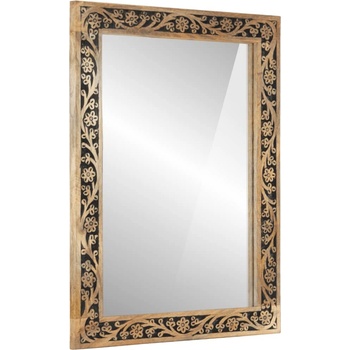 Image 1 of vidaXL Огледало за баня 50x70x2, 5 см мангово дърво масив и стъкло (358243)