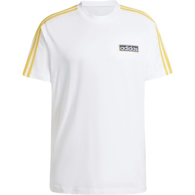 Adidas originals Тениска 'Adibreak' бяло, размер L