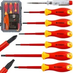 Powermat Комплект изолирани отвертки и фазомер Powermat PM-ZW-7ZI/ 7 бр (PM1606)