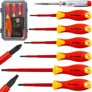 Powermat Комплект изолирани отвертки и фазомер Powermat PM-ZW-7ZI/ 7 бр (PM1606)