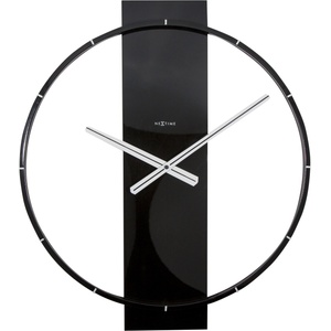 NeXtime Стенен часовник Carl черен (3195ZW)