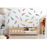 Adeko Детско легло от масивен бор в естествен цвят 80x190 cm Mila CP - Adeko (CP-80190)