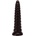 X-Men Лепящо се нестандартно дилдо - Butt Plug "BEST SUITED BLACK XL" 30 см