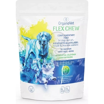OrganoVet Flex Chew - дъвчащи таблетки за едри кучета и котки 50 бр