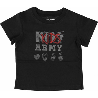 Rock Off Kiss Kids Army čierna