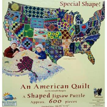 Image 1 of SunsOut Пъзел SunsOut от 600 части - САЩ (95992)