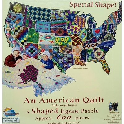 SunsOut Пъзел SunsOut от 600 части - САЩ (95992)