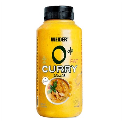 Weider 0% Fat Curry Sauce omáčka 265 ml