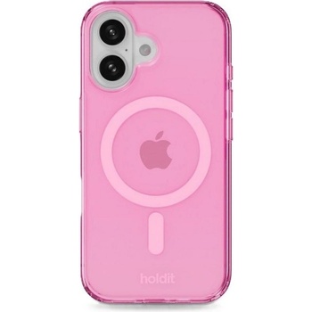 Holdit Калъф Holdit - iPhone 16, MagSafe, розов (7330985167157)