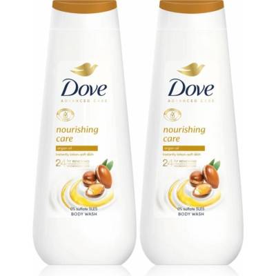 Dove Advanced Care Dove Advanced Care Nourishing Care hydratační sprchový gel 2x400 ml