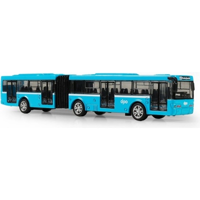 Rappa Kovový kĺbový autobus DPO Ostrava modrý 18 cm