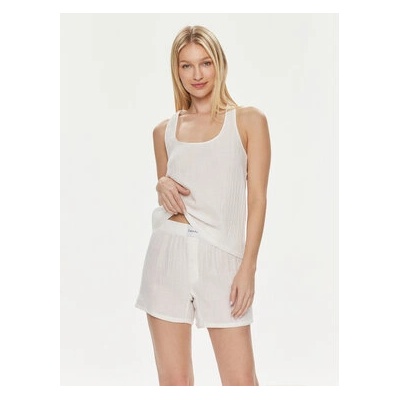 Calvin Klein Underwear Пижама 000QS7152E Бял Relaxed Fit (000QS7152E)