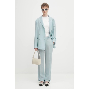 Fiorucci Вълнено сако Fiorucci Double Breasted (W02SPBDO059WO01BL02)