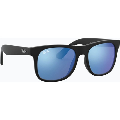 Ray-Ban Детски слънчеви очила Ray-Ban Justin matt rubber black/blue mirror