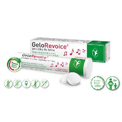 GELORevoice pastilky do krku třešeň-mentol 20ks