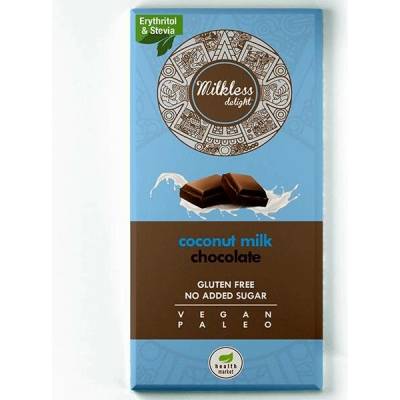 Health Market Milkless Delight Čokoláda bez mléka se sladidlem 80 g