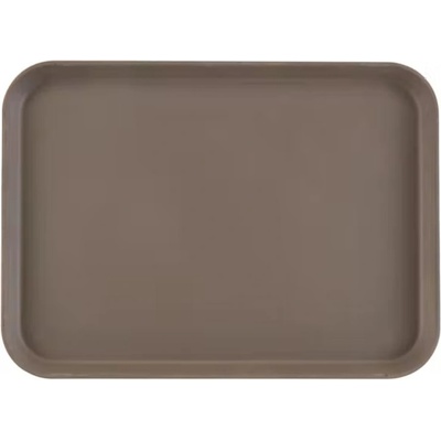 TOM Podnos servírovací protiskluzový 45x65 cm černý R-1826CT-138