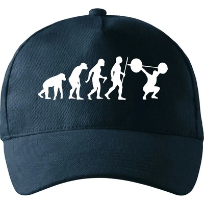 Evolution fitness so zahnutým šiltom a mosaznou sponou Tmavomodrá takmer čierna